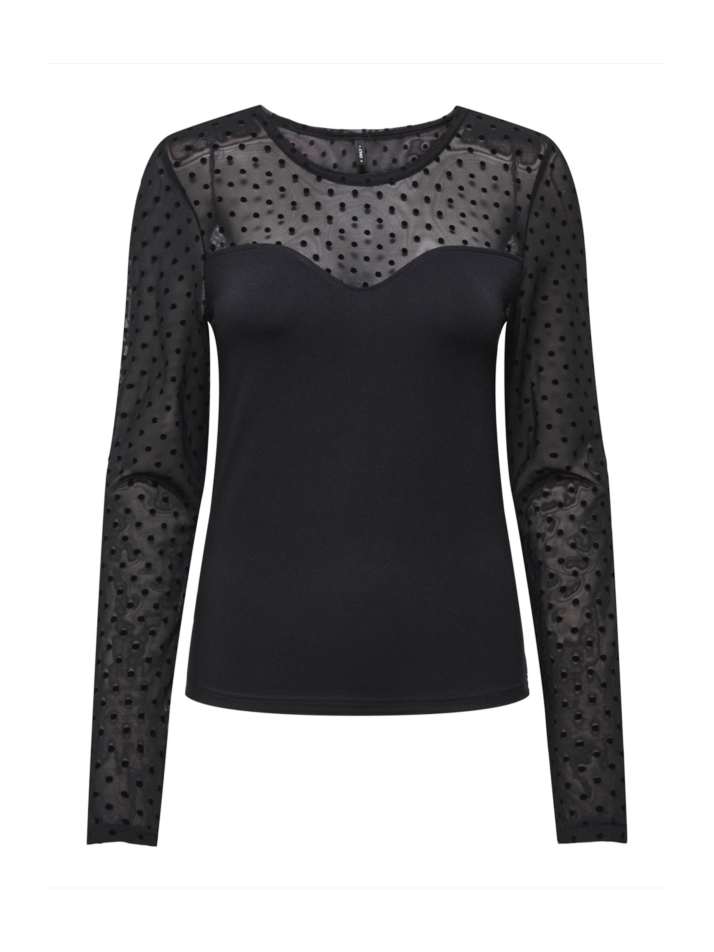 ONLY - Camiseta 'ONLSABINA' en negro: frente