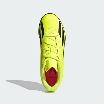 Chaussure de sport 'X Crazyfast Club TF' ADIDAS PERFORMANCE en jaune