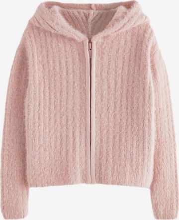 Next Gebreid vest in Roze: voorkant