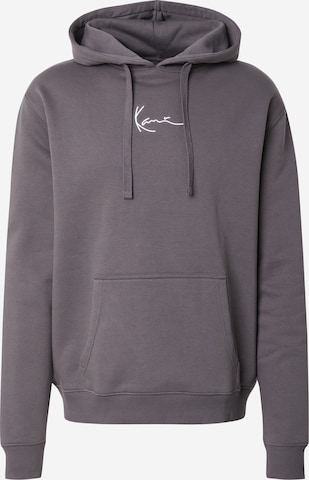 Karl KaniSweater majica 'Essential' - siva boja: prednji dio