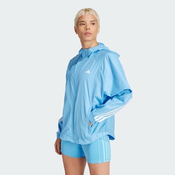 Veste de sport 'Hyperglam' ADIDAS PERFORMANCE en bleu : devant