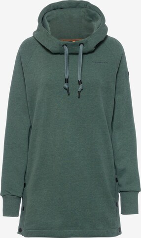 Ragwear Sweatshirt in Green: front