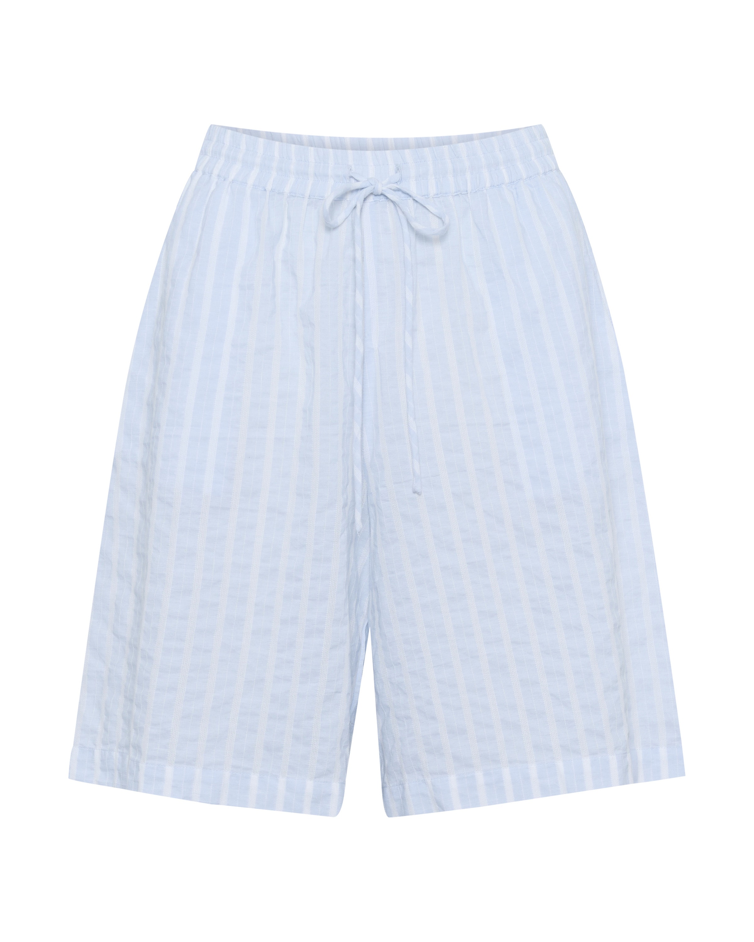 Kaffe Wide Leg Bukser 'Sara' i blå: forside