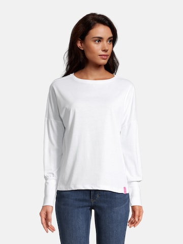 salzhaut Shirt 'Smaak' in Wit: voorkant