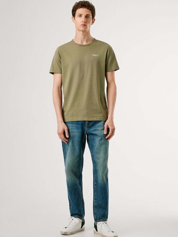 T-Shirt 'Original Basic 3N' Pepe Jeans en vert