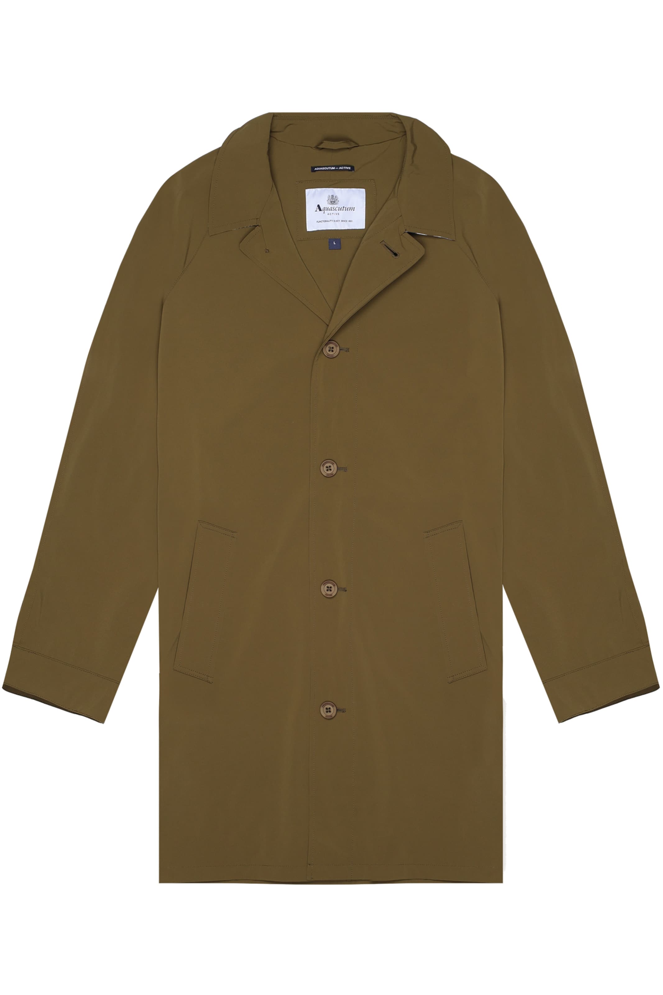 Aquascutum Active Übergangsmantel in Grün: Vorderseite