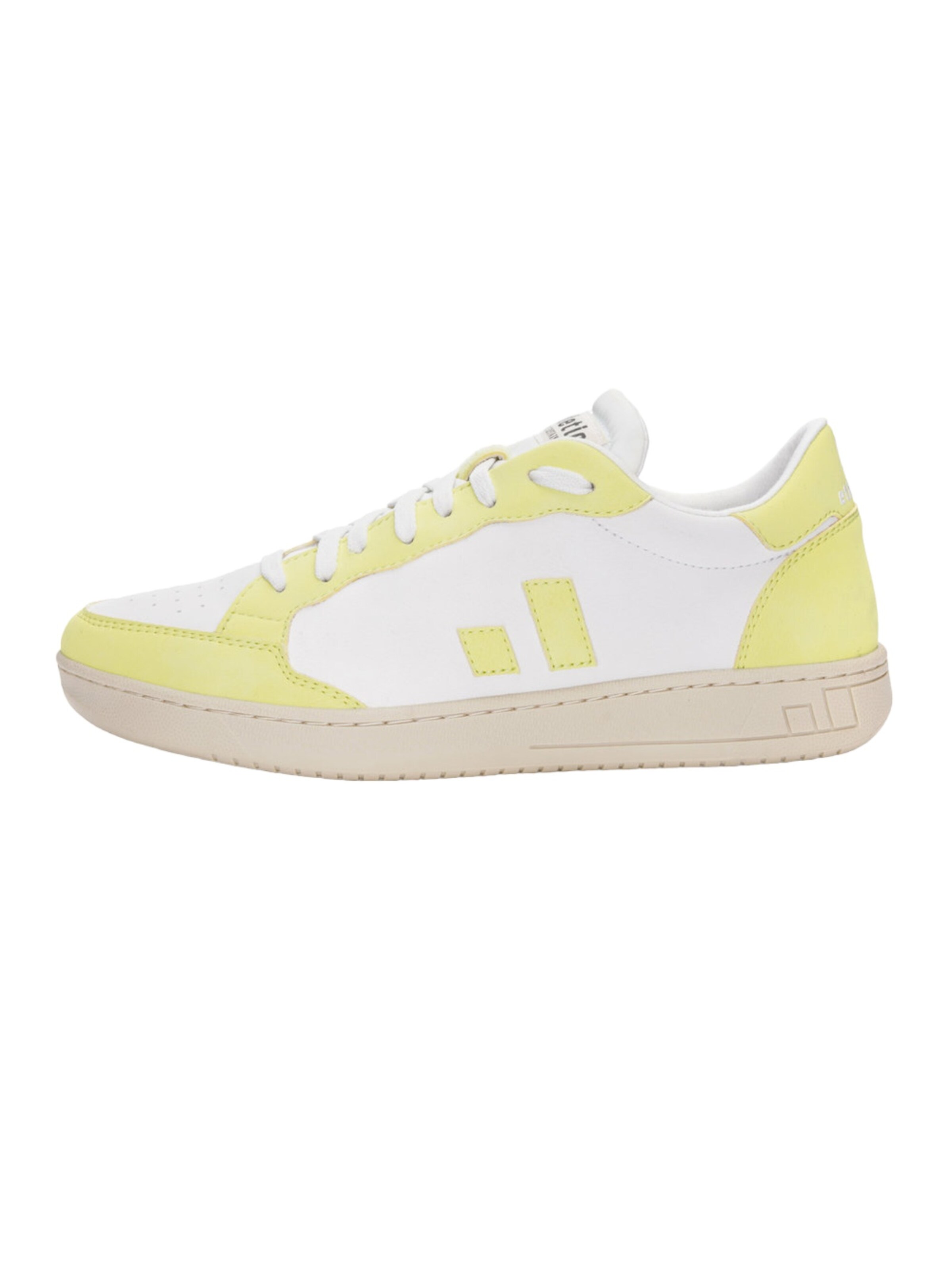 Ethletic Platform trainers 'Jesse' in Yellow: front