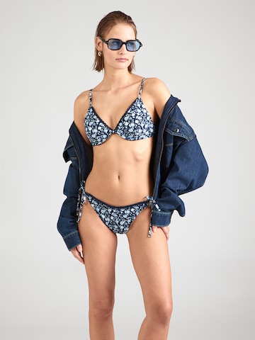 HOLLISTER Низ бикини в Синий