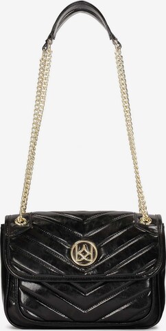 Kazar Handbag in Black: front