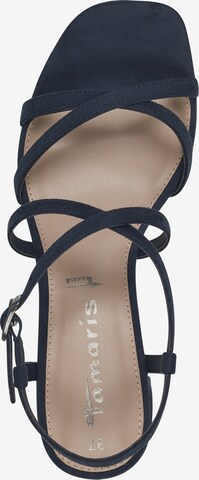 TAMARIS Sandalen met riem in Blauw