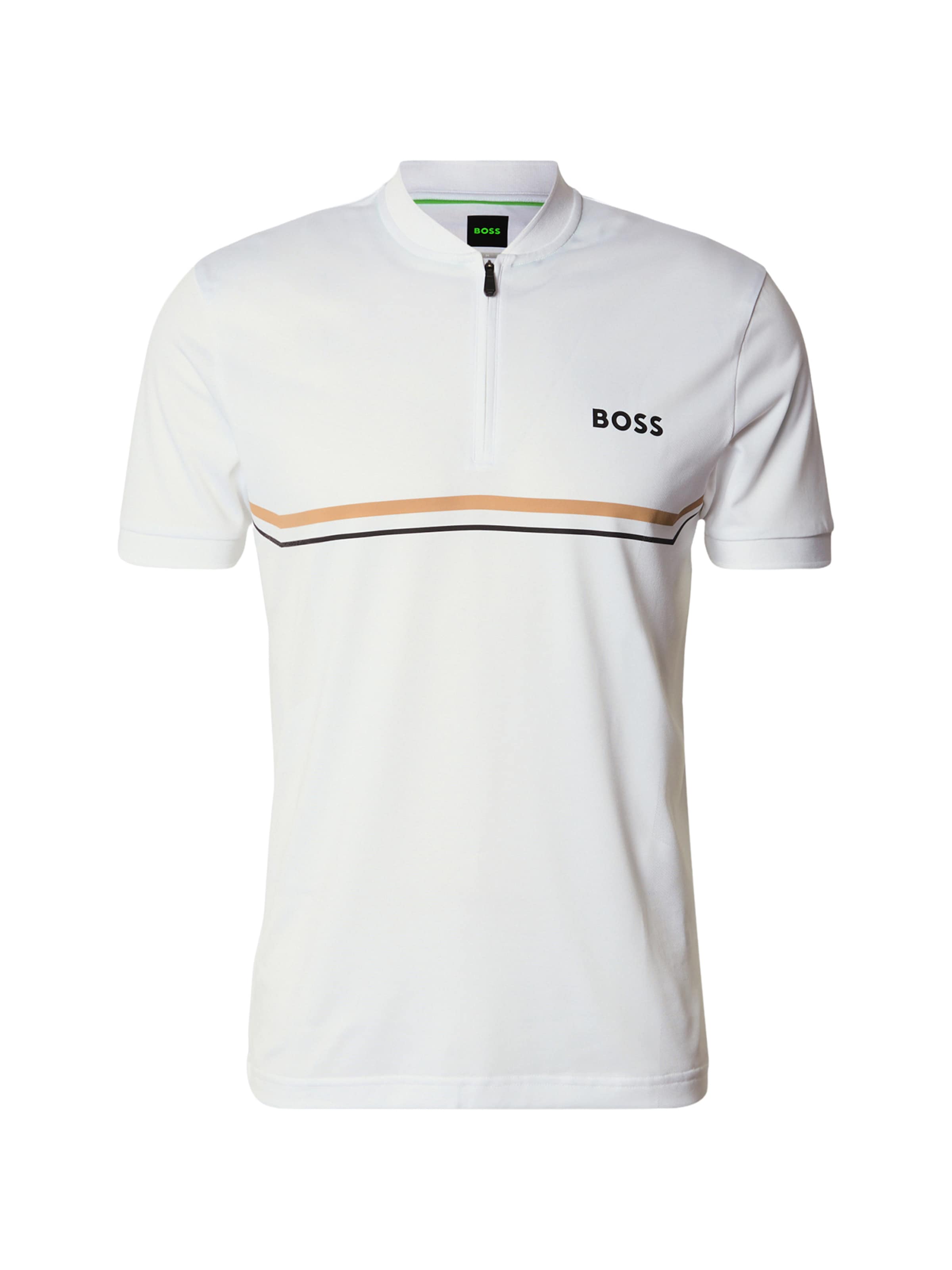 Maglia funzionale 'Spin' BOSS di colore sabbia / nero / bianco, Visualizzazione prodotti