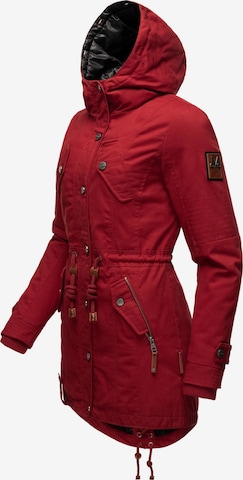 Parka d’hiver 'La Viva' MARIKOO en rouge