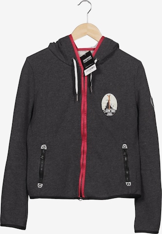 Fuchs Schmitt Kapuzenpullover L in Grau: Vorderseite