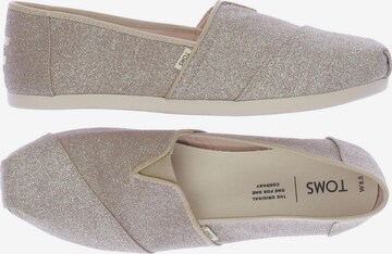 TOMS Flats & Loafers in 39 in Beige: front