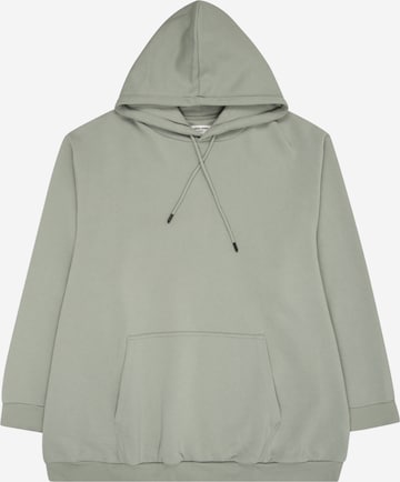 Jack & Jones Plus Свитшот 'JJEBradley' в Зеленый: спереди