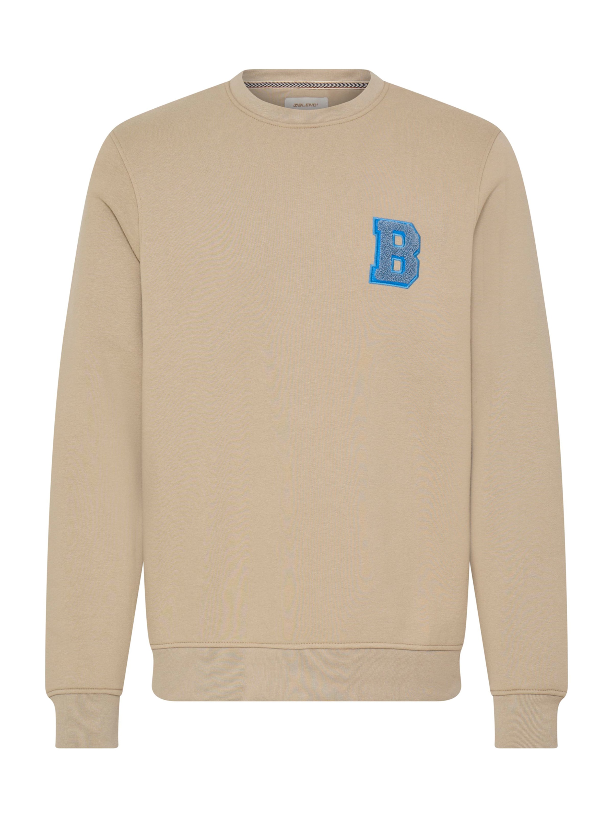 BLEND Pullover 'BHIDO' i grå: forside