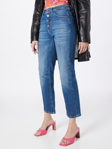 FREEMAN T. PORTER Bootcut Jeans 'KAREN' in Blauw: voorkant