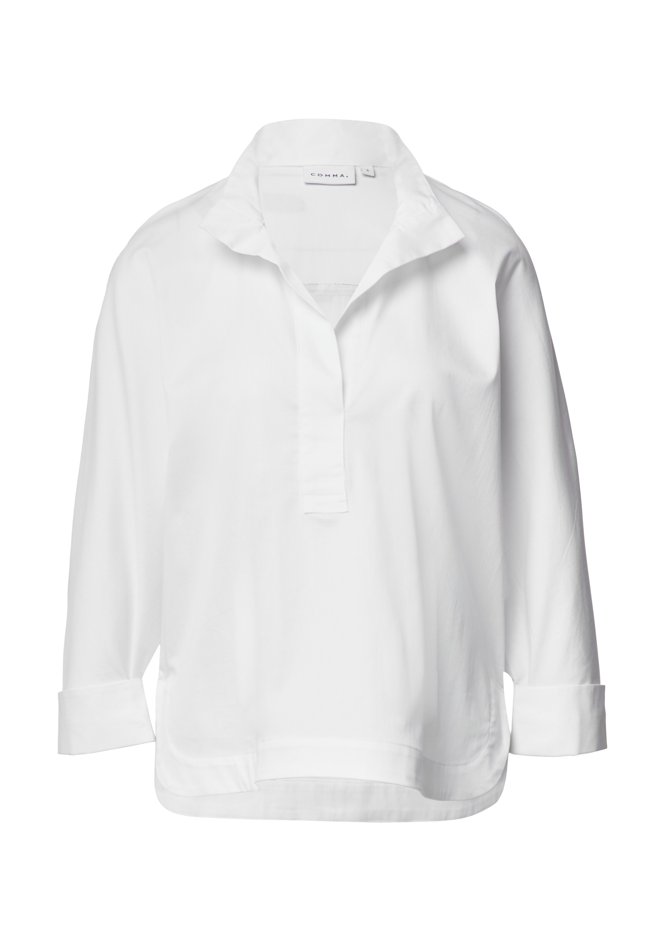 Chemisier COMMA en blanc : devant