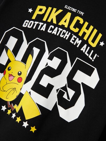 NAME IT - Sudadera 'Pokemon' en negro