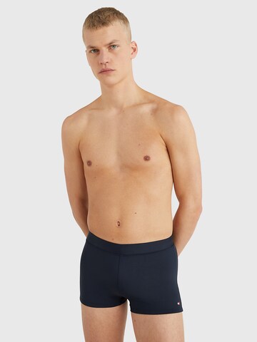 TOMMY HILFIGER Badehose in Blau