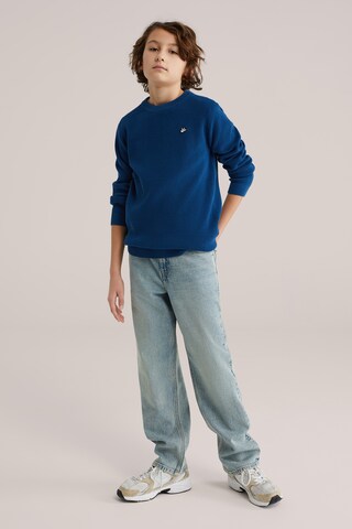 WE Fashion Sweater in Blue
