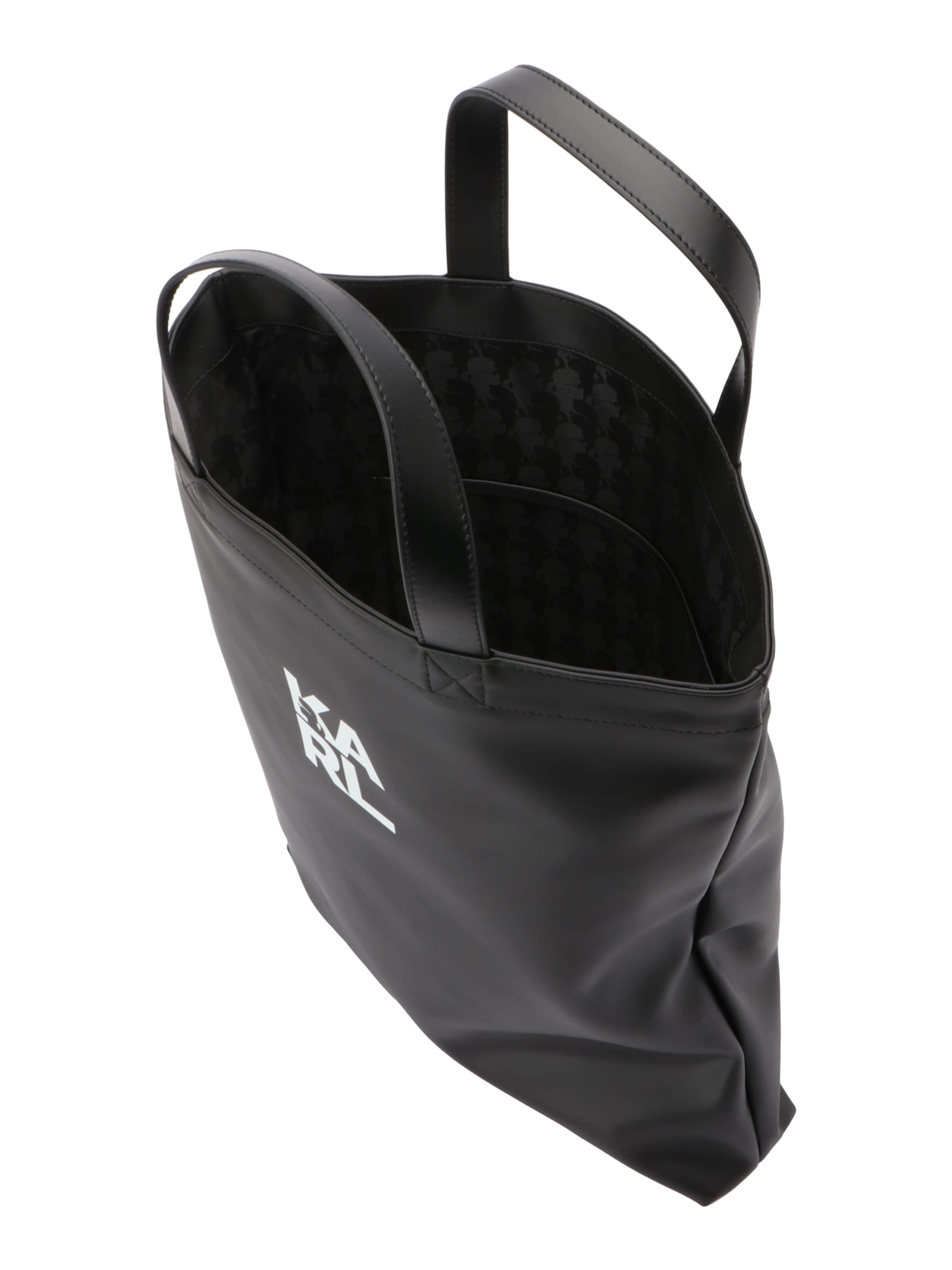 Karl Lagerfeld - Shopper em preto: topo