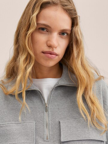 MANGO Sweatshirt in Grey