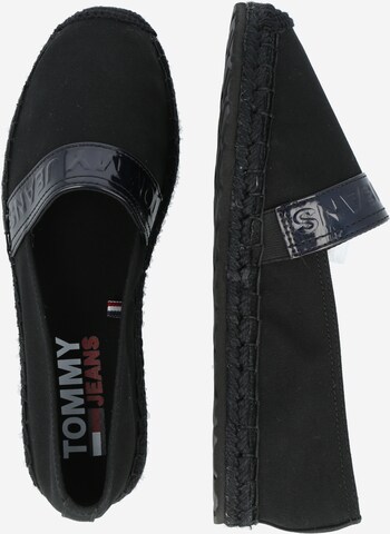 Tommy Jeans Espadrilles in Zwart