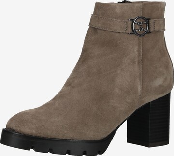 Bottines IGI&CO en marron : devant