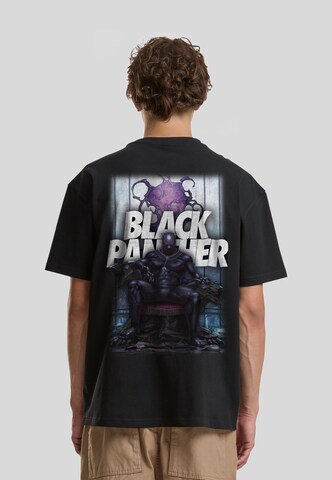 Merchcode Shirt 'Marvel Black Panther' in Zwart: terug