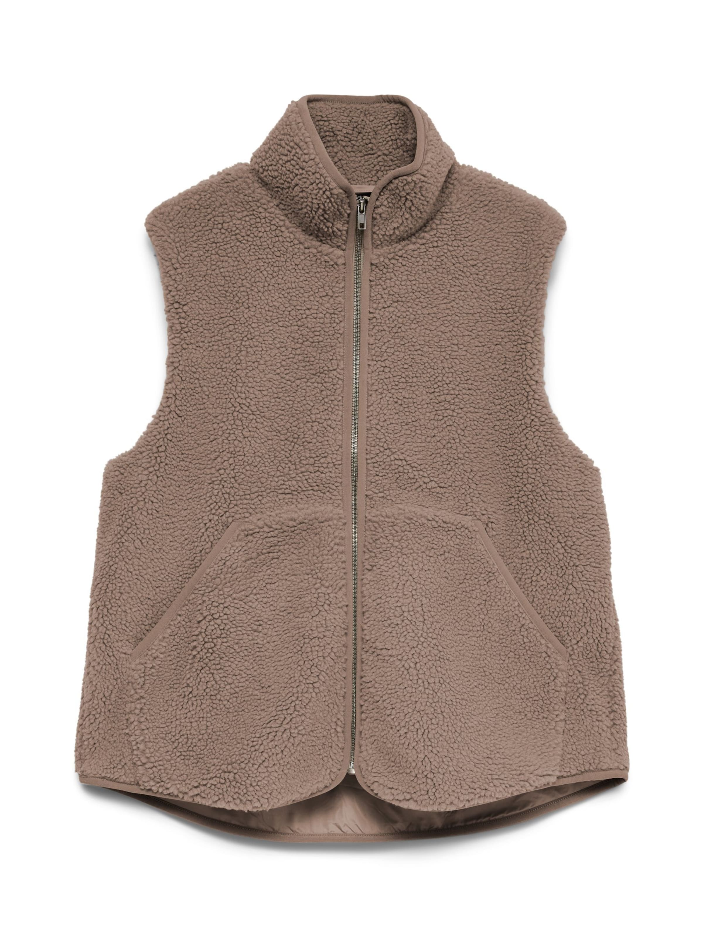 Gilet 'VMJosefine' di VERO MODA in beige: frontale