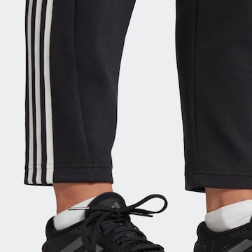 juoda ADIDAS PERFORMANCE Laisvas Sportinės kelnės 'Train Essentials -Fit '