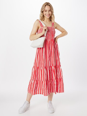 VILA - Vestido de verano 'Etni' en rojo
