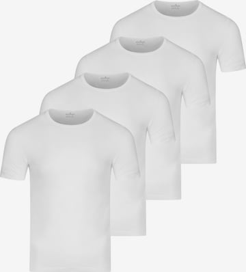 Ragman Undershirt 'Basic' in White: front
