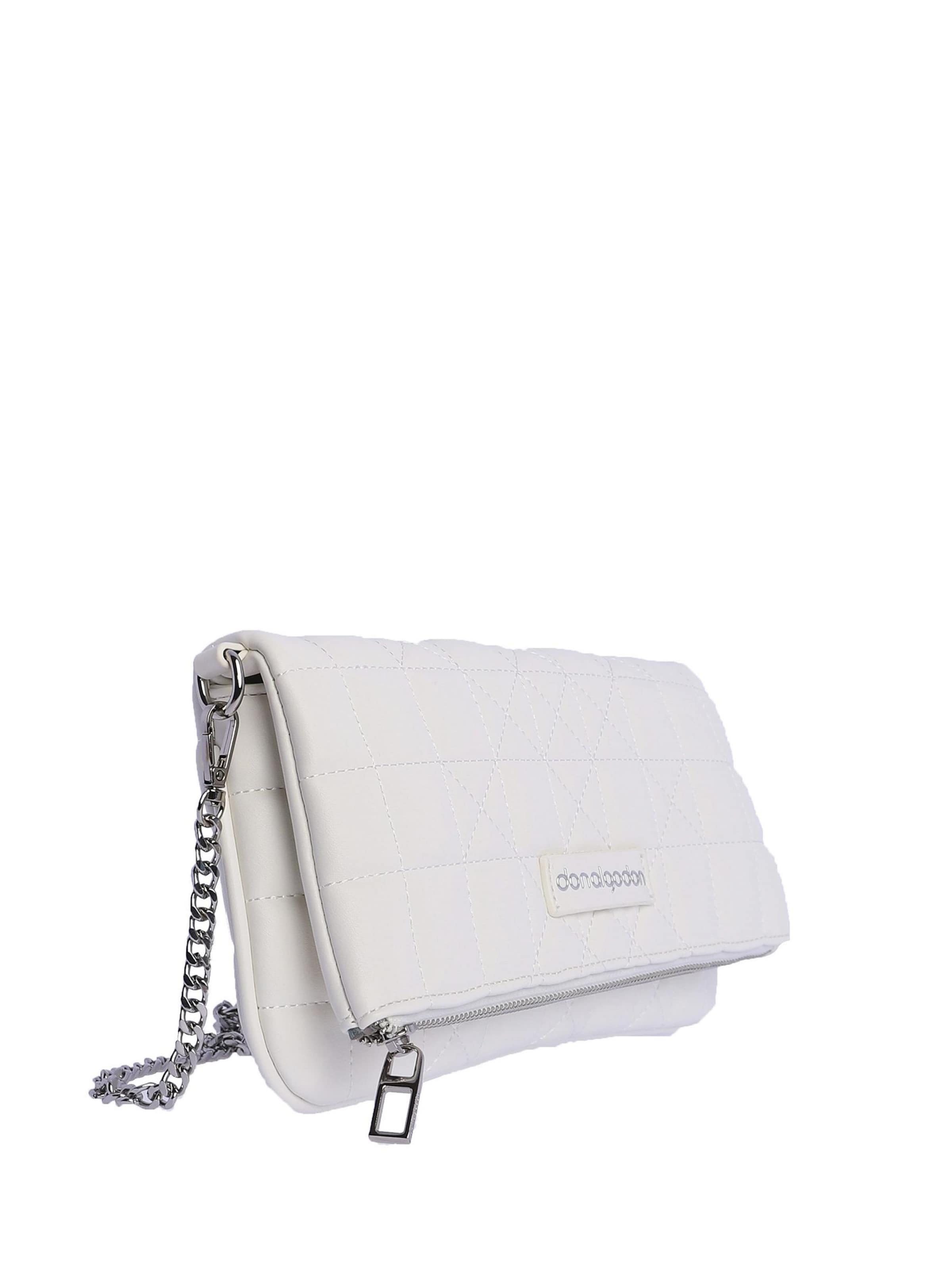 Don Algodon - Bolso de hombro 'Bolso bandolera para mujer DON ALGODON Milena de piel sintética con cremallera' en blanco