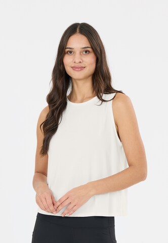 Athlecia Sporttop 'Haze' in Wit: voorkant