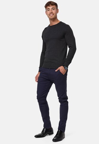 Pull-over 'Gamal' INDICODE JEANS en gris