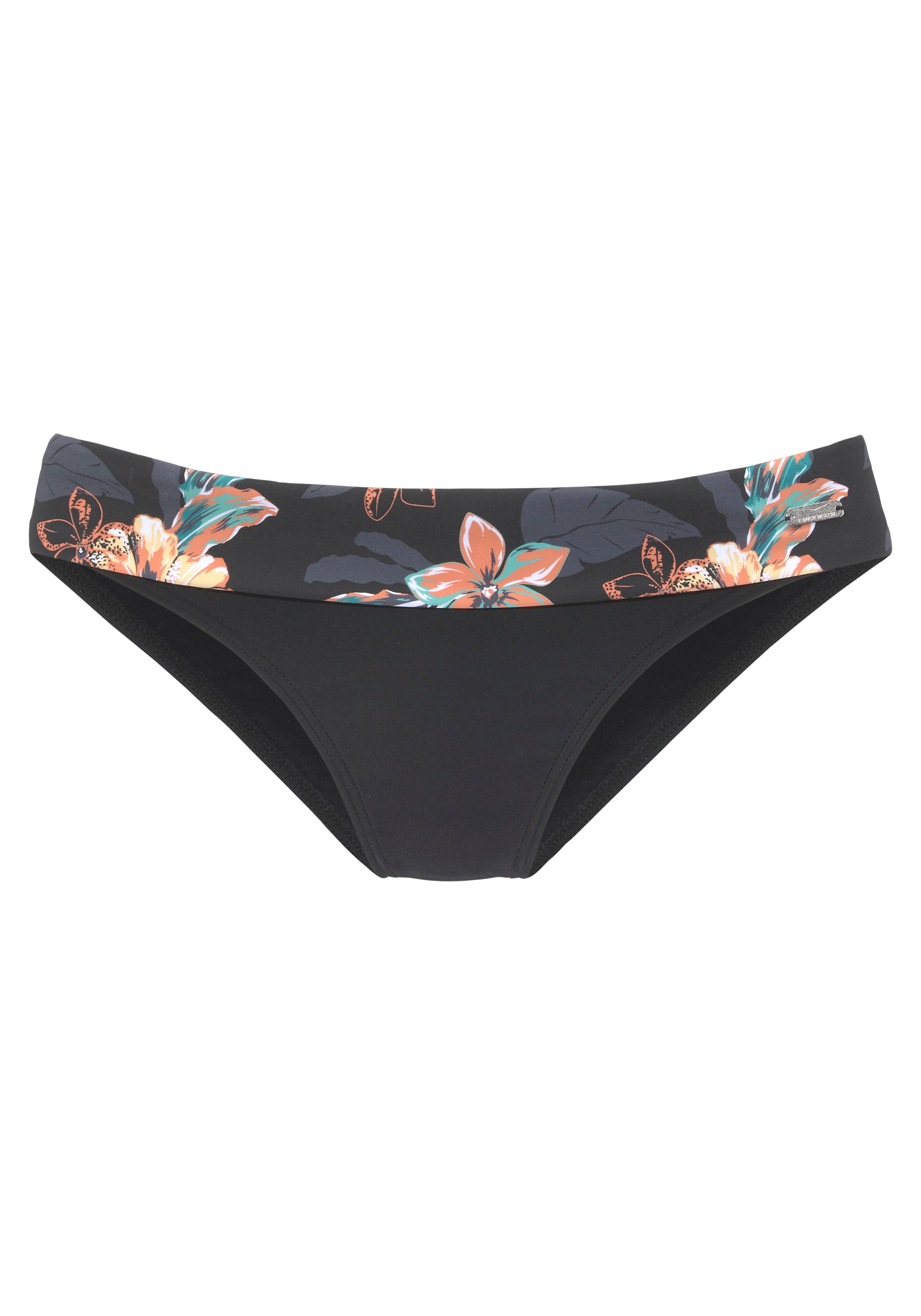 VENICE BEACH Bikinihose in Schwarz: Vorderseite