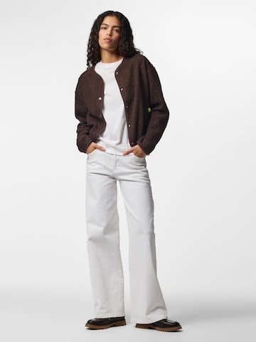 Veste mi-saison 'KATTY' PIECES en marron
