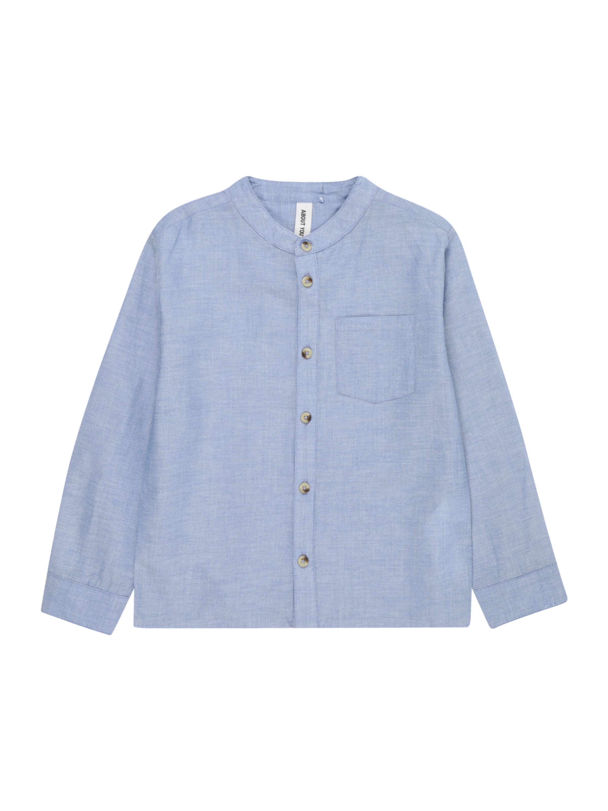 ABOUT YOU Средняя посадка Рубашка 'Juri' в Синий: спереди