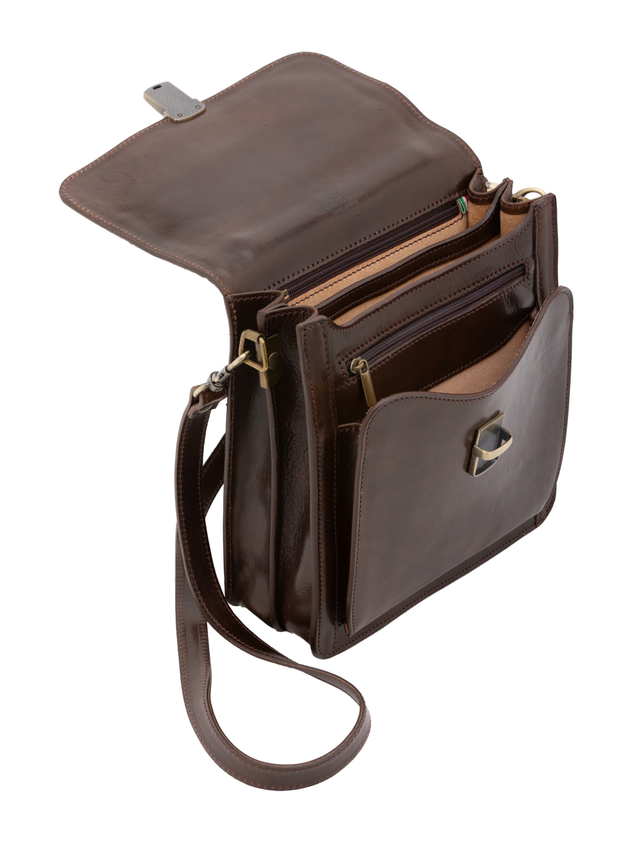 Borsa a tracolla di Viola Castellani in marrone