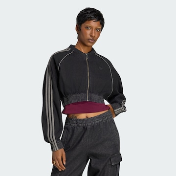 ADIDAS ORIGINALS - Casaco meia-estação 'SST' em preto: frente