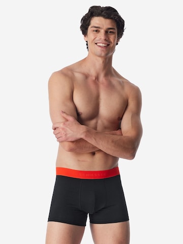 SCHIESSER Boxer shorts ' 95/5 Multi ' in Black
