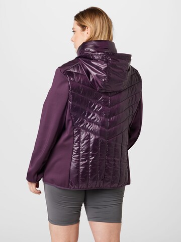 Esprit Sport Curvy Athletic Jacket in Purple