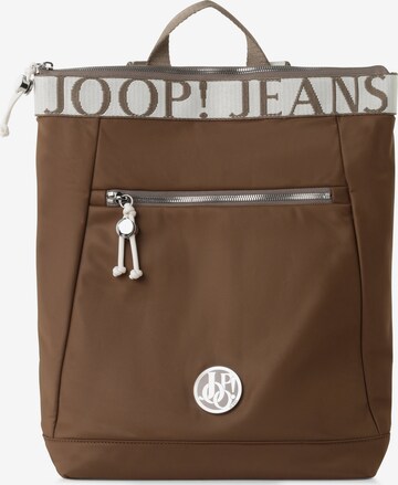 JOOP! Jeans Rucksack 'Elva' in Braun: predná strana