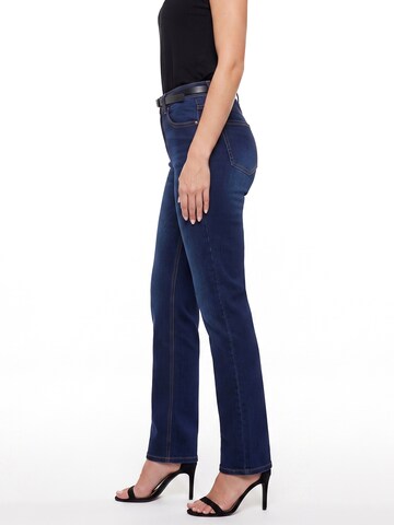 ESRA Regular Jeans 'Straight Leg Jeans aus extra weicher Baumwolle'‌‌ in Blau