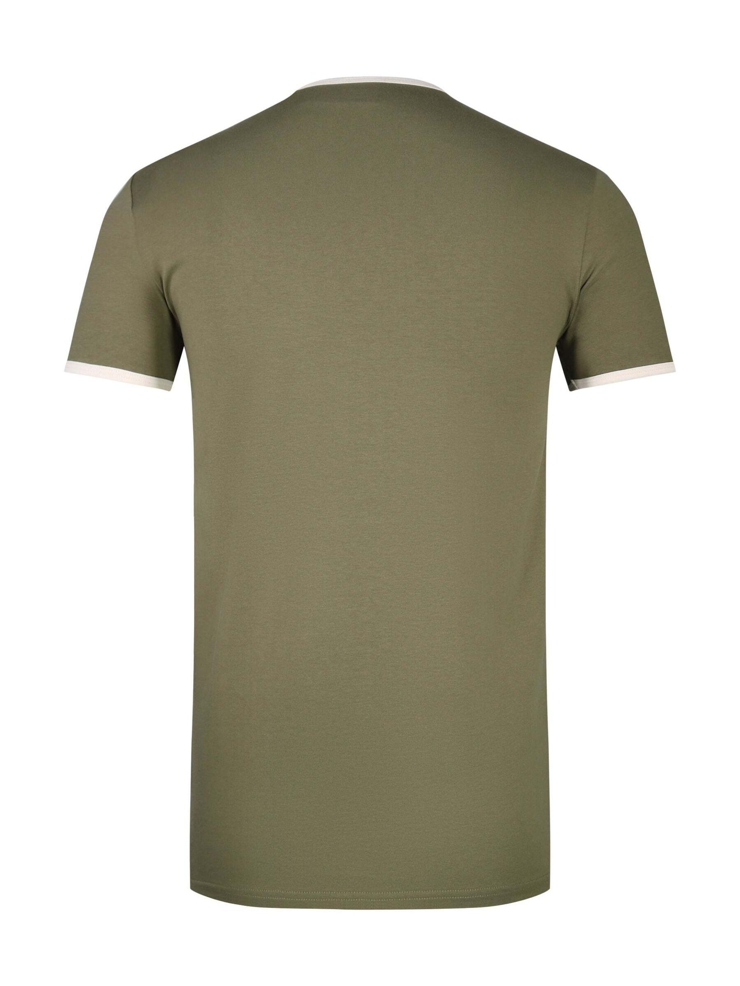 SikSilk Shirt 'Ringer' in Groen