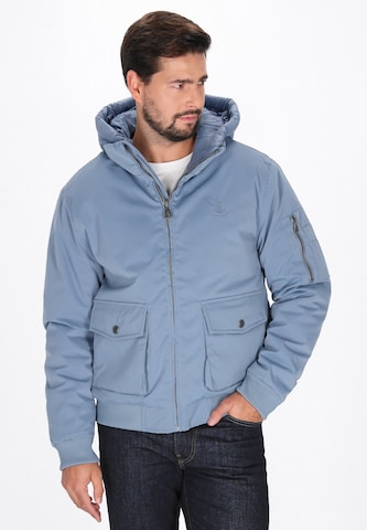 Veste mi-saison DreiMaster Vintage en bleu : devant