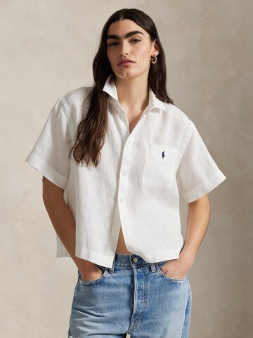 Polo Ralph Lauren Блузка в Белый: спереди