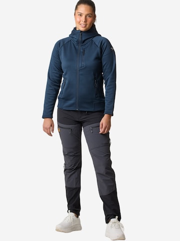 Veste en polaire fonctionnelle 'Lofoten' SWEDEMOUNT en bleu